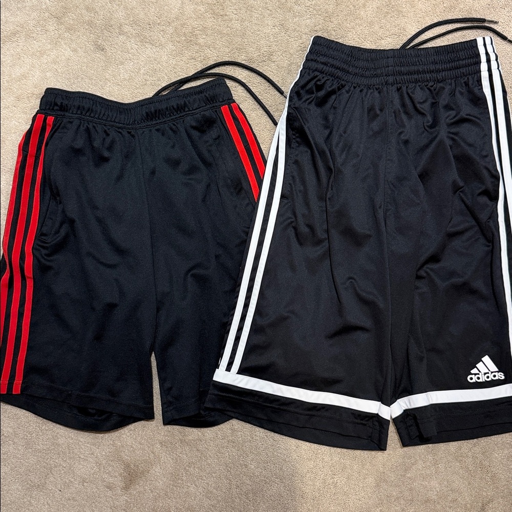 Bundle of 2 Adidas Black Shorts